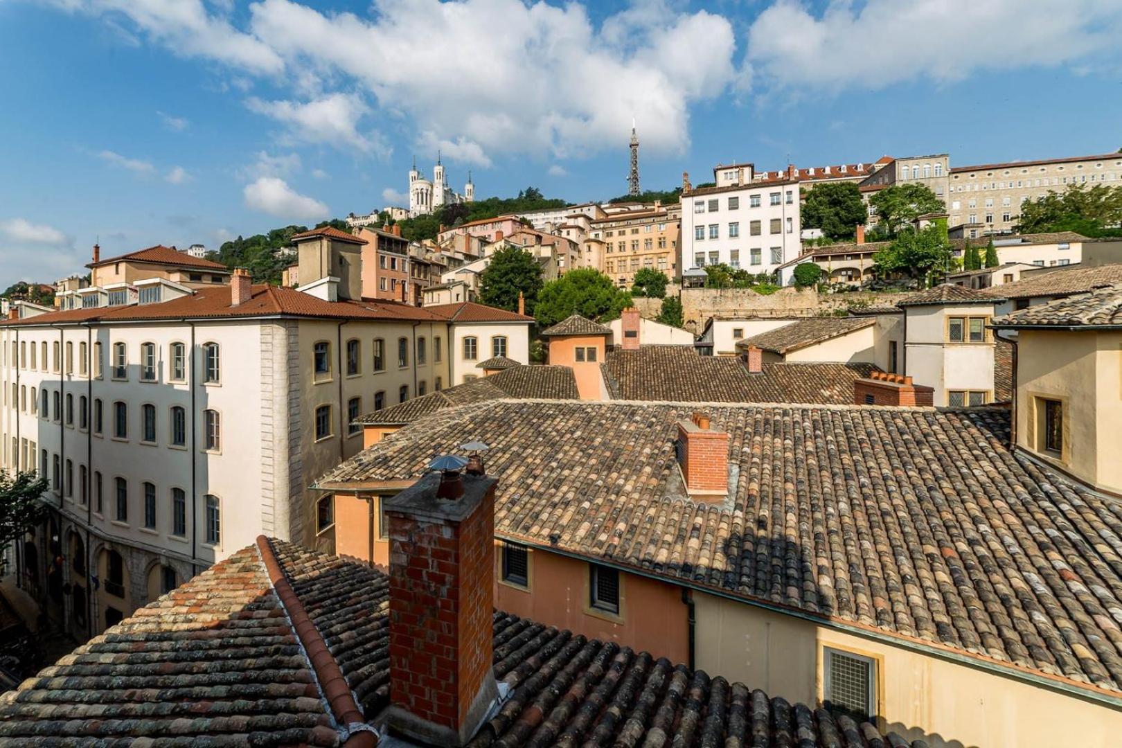Sky'Room - Jacuzzi & Vue - Vieux Lyon Exterior foto